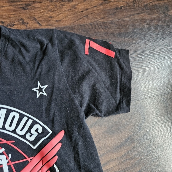 Ecko Unltd. Unlimited MMA T Shirt Mens Small Black Double Sided Grunge - Picture 4 of 7